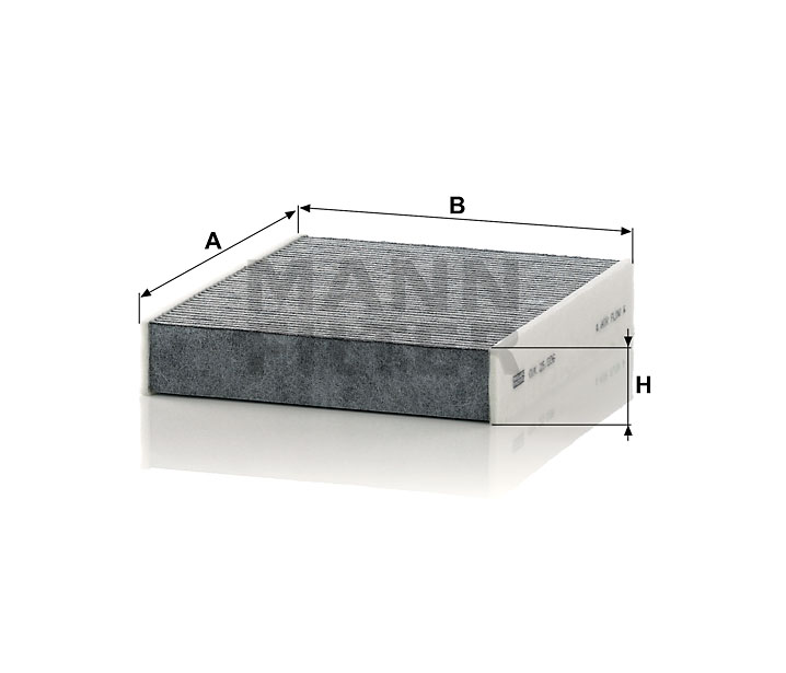 CUK 25 006 cabin air filter (activated carbon)