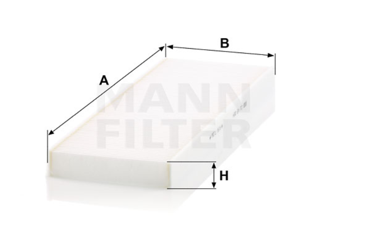 CU 45 004 cabin air filter element