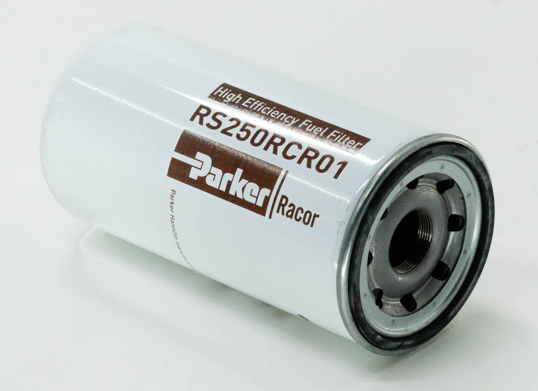 RS250RCR01 fuel filter spin-on