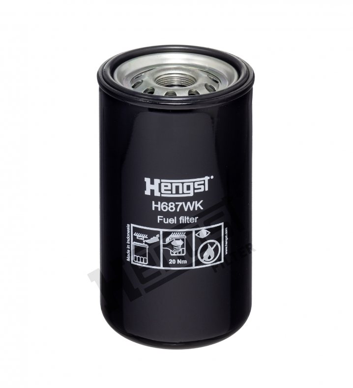 H687WK fuel filter spin-on