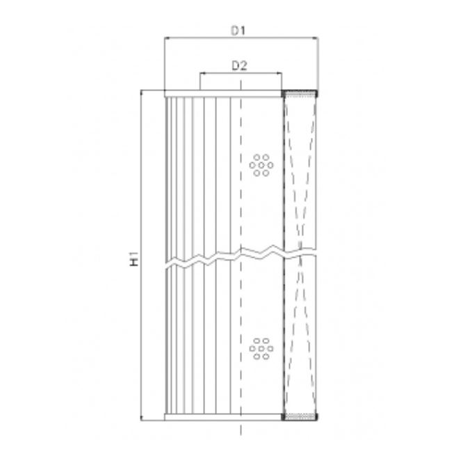 S164C10 hydraulic filter element