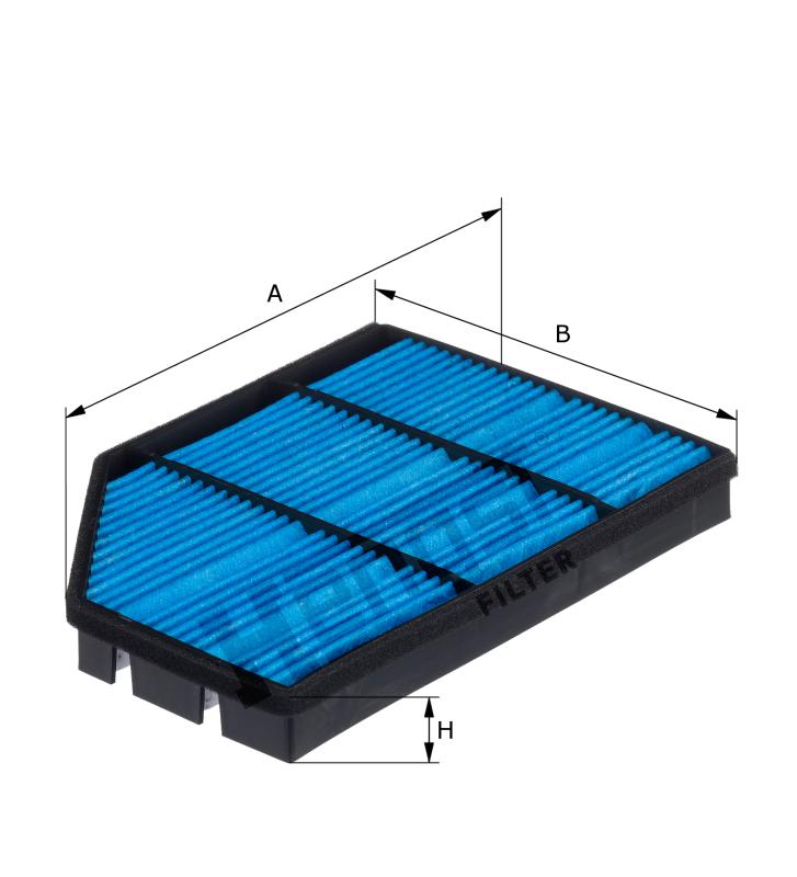 E2986LB01 cabin air filter element