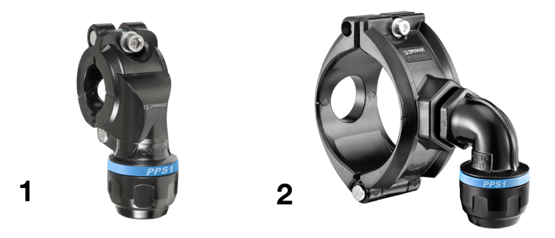 PPS1 BP8020 aluminium tapping flange for pipe