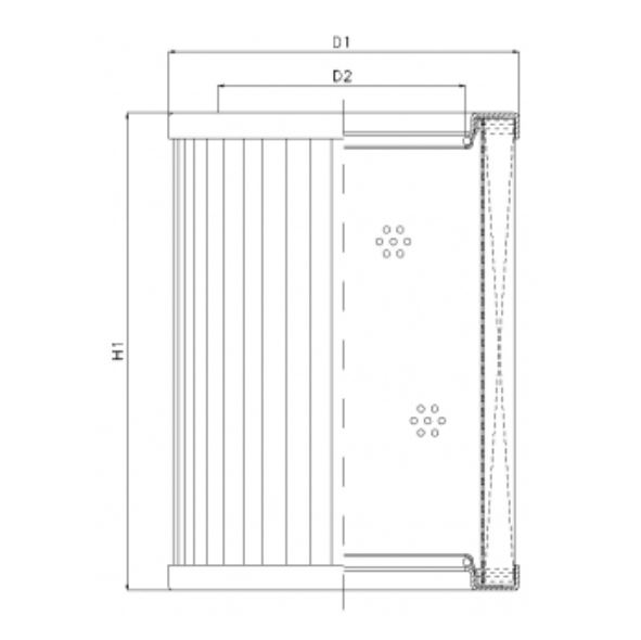 R440G10 hydraulic filter element