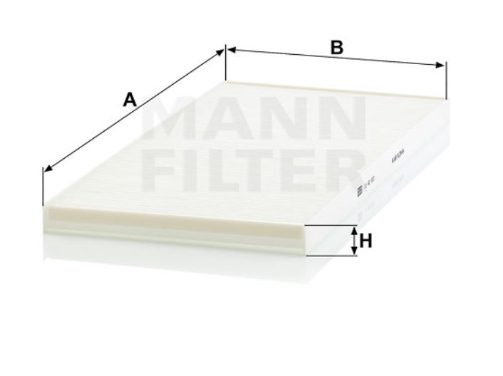 CU 42 003 cabin air filter element