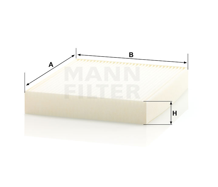 CU 28 009 cabin air filter element