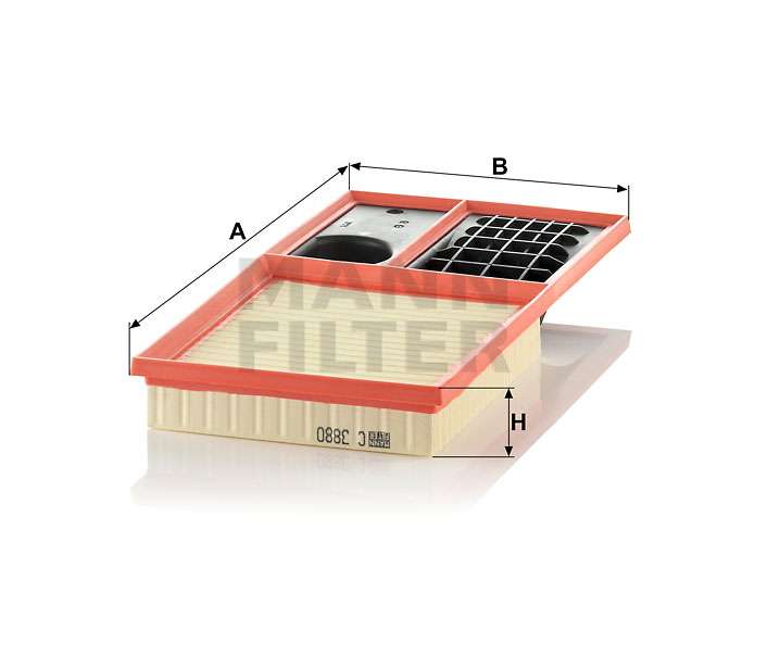 C 3880 air filter element