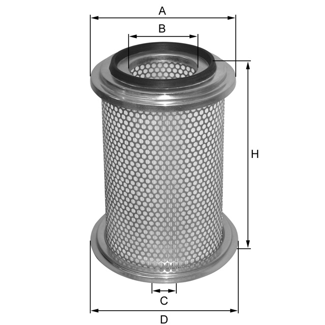 HP4712 air filter element