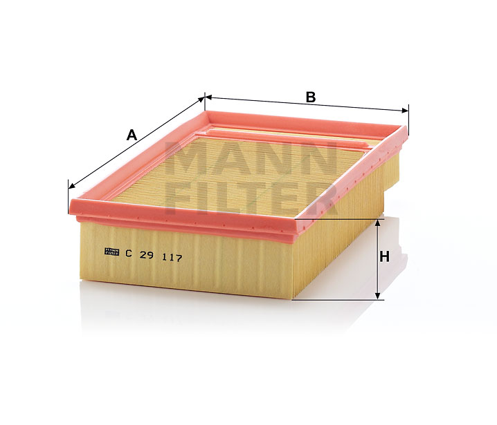 C 29 117 air filter element