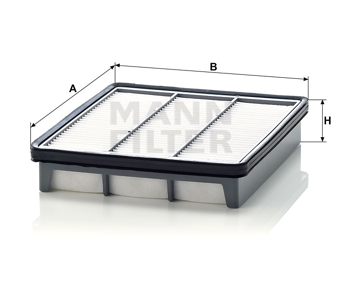 C 2542 air filter element