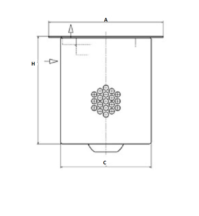 LE 76 001 x air/oil separator element