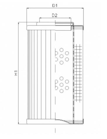 DHD660G10B/ESD hydraulic filter element