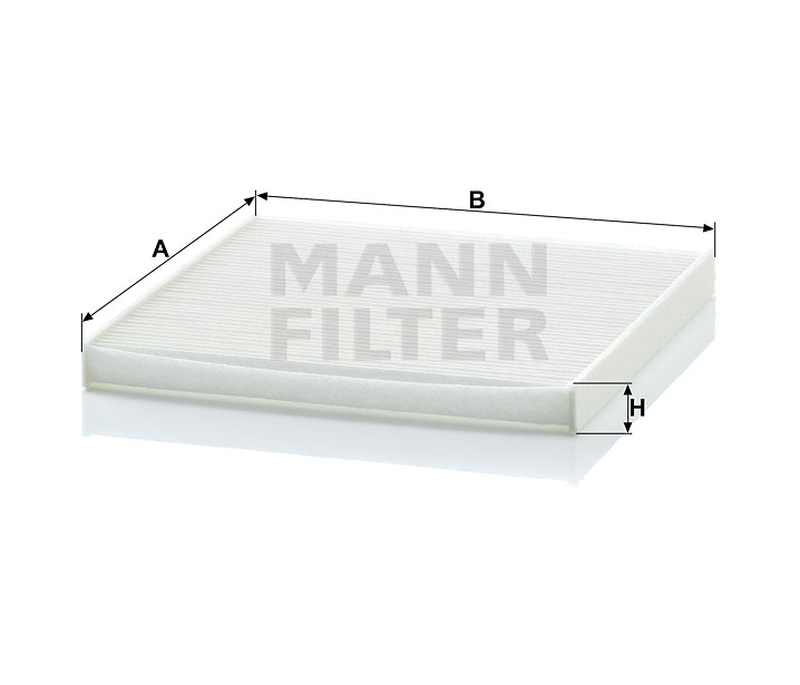 CU 2131 cabin air filter element