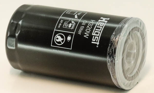 H320W oil filter spin-on