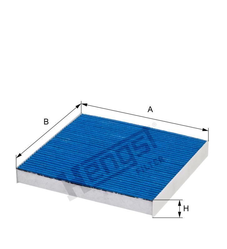 E2990LB cabin air filter element (biofunctional)