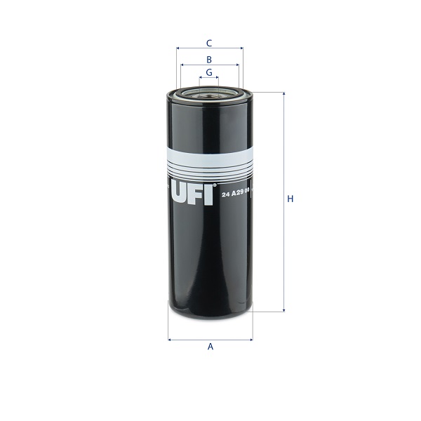 24.A29.00 fuel filter spin-on