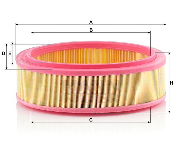 C 2672/1 air filter element