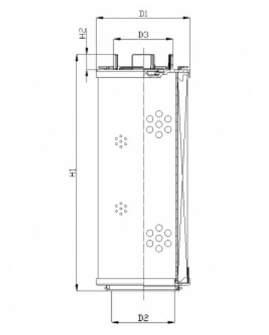 RHR2600G10B0/ESD hydraulic filter element