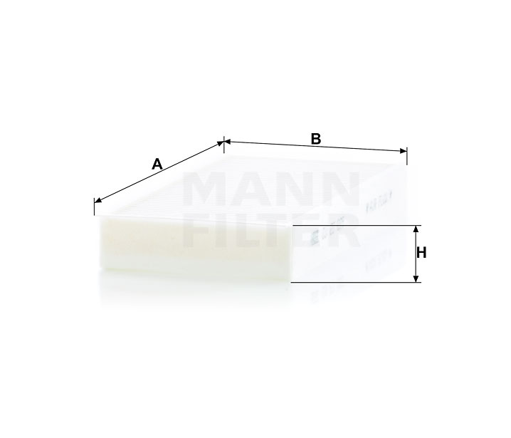 CU 23 005-2 cabin air filter element