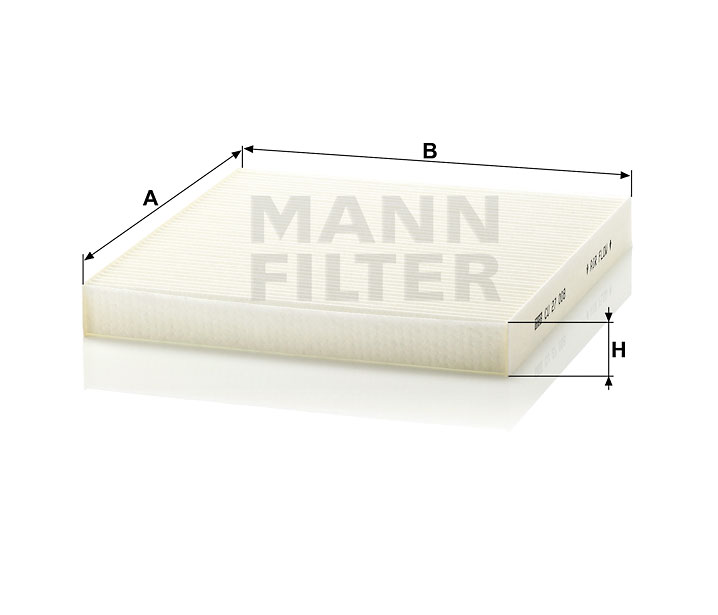 CU 27 008 cabin air filter element