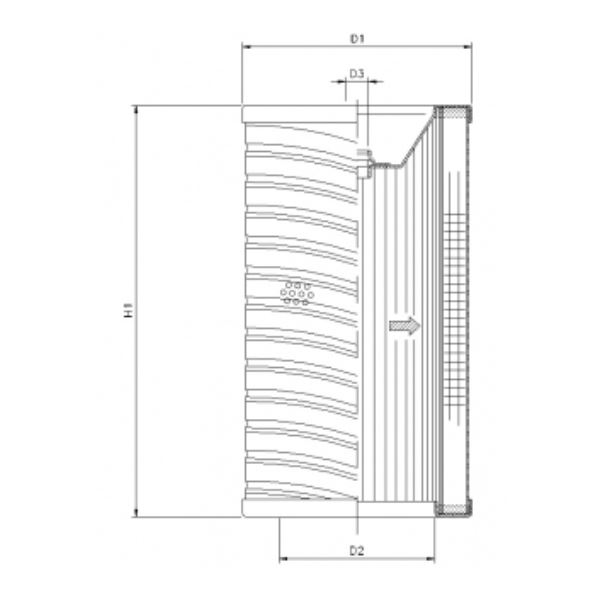 R700G10 hydraulic filter element