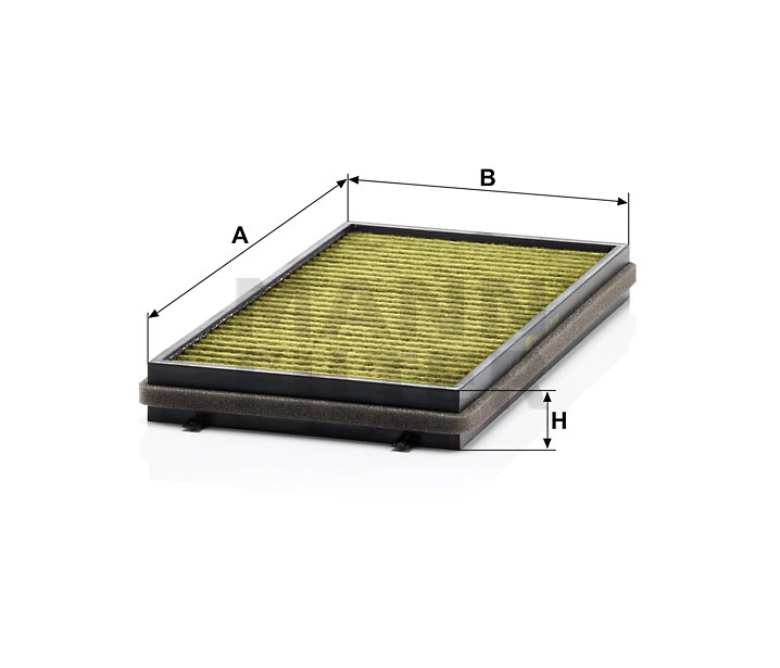 FP 3124-2 cabin air filter element (FreciousPlus)