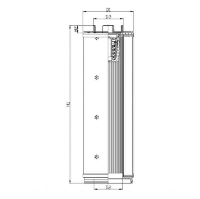 U564G25B3 hydraulic filter element