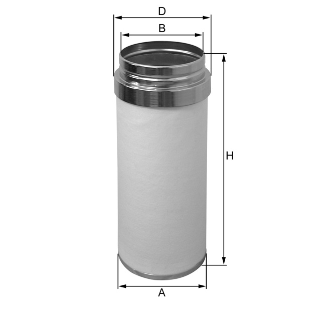 HP775 air filter element (secondary)