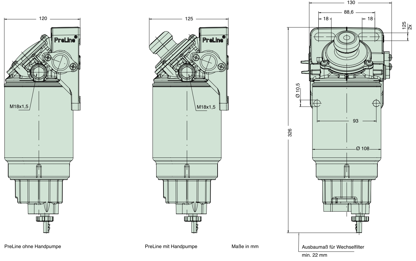66 604 62 992 fuel filter