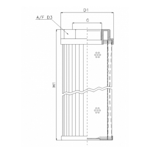 FS183B10T125 Suction strainer