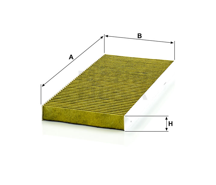 FP 3567 cabin air filter element (FreciousPlus)