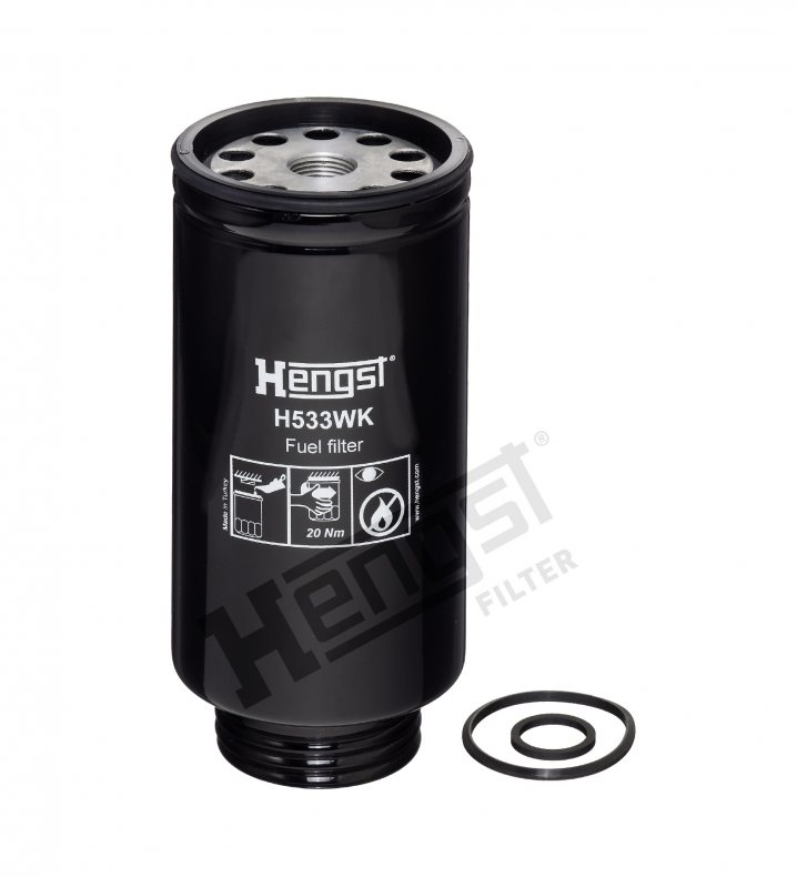 H533WK fuel filter spin-on