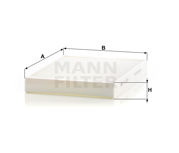 CU 2733 cabin air filter element