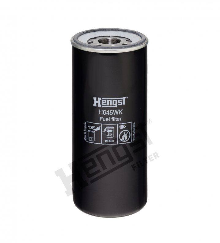 H645WK fuel filter spin-on