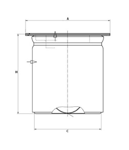 LE 9035 air/oil separator element
