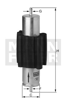 WK 6037 fuel filter