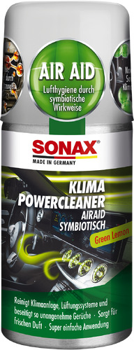 SONAX Air Conditioning Power Cleaner AirAid symbiotic Green Lemon - 100 ml