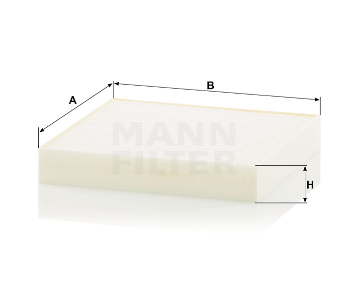 CU 18 009 cabin air filter element