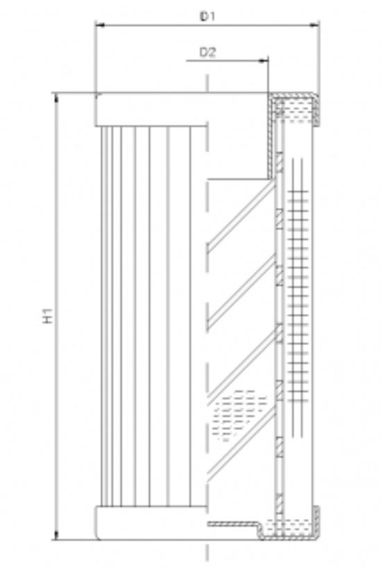 DMD0060B40B hydraulic filter element
