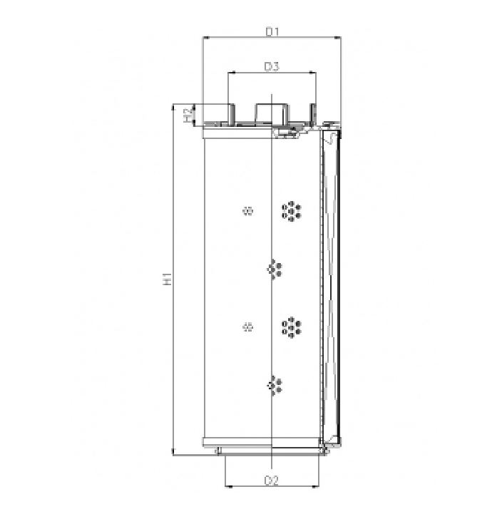 RHR2600G10B0/AB1 hydraulic filter element
