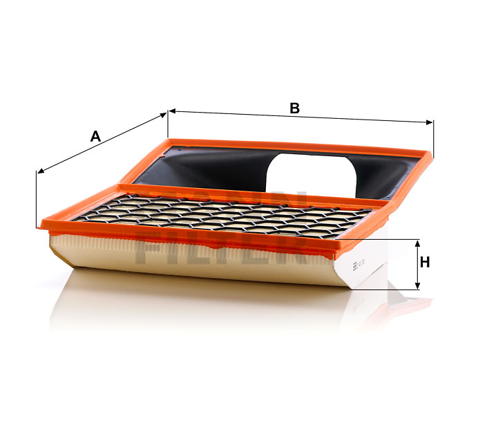 C 40 001 air filter element