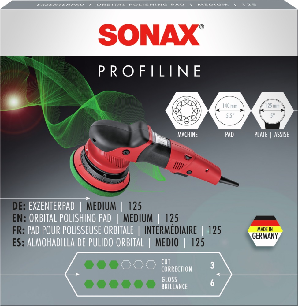 SONAX Medium Centrifugal Pad 125