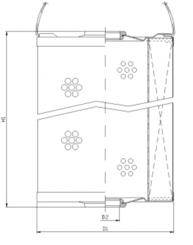 WT1829 hydraulic filter element