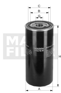WD 13 145/6 oil filter (spin-on)