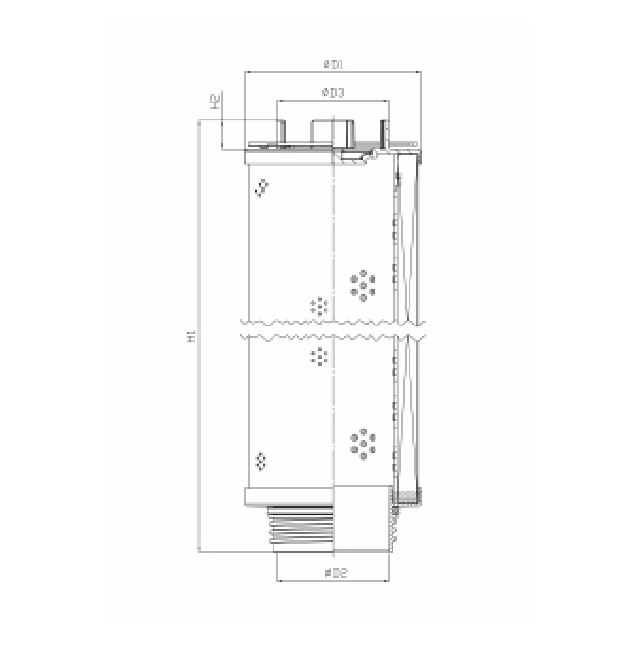 RHR2600G10B0/009 hydraulic filter element