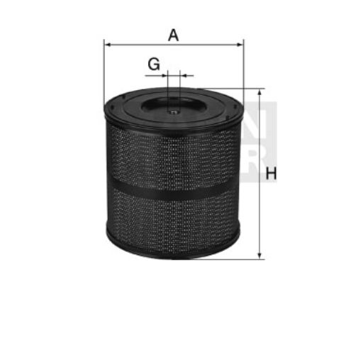 H 34 1380/40 KIT liquid filter