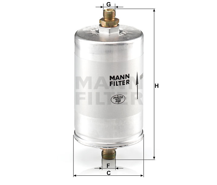 WK 726/2 fuel filter