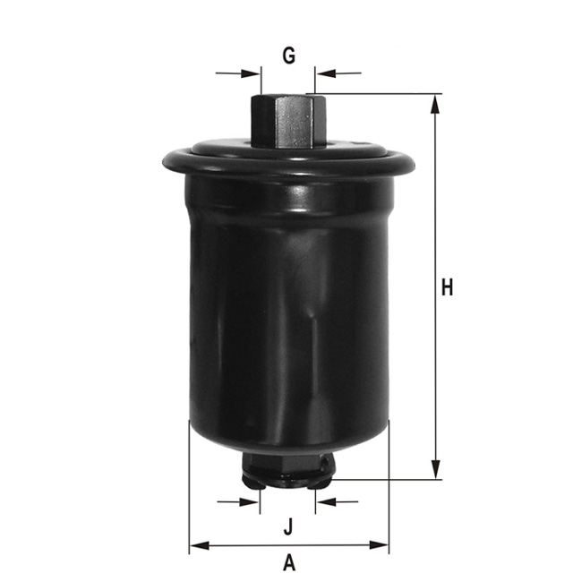 ZP8058FM fuel filter in-line