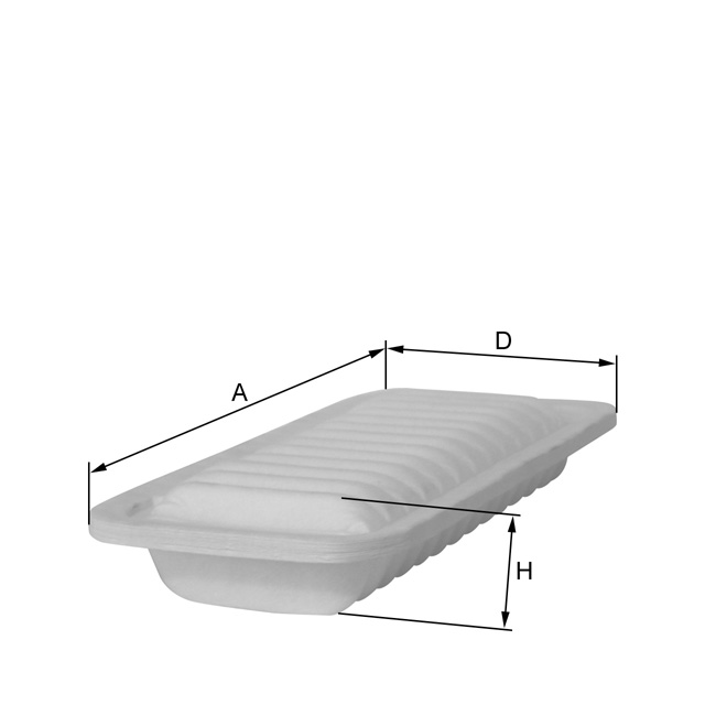 HP5037 air filter element