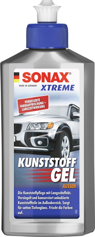 SONAX XTREME plastic gel exterior - 250 ml